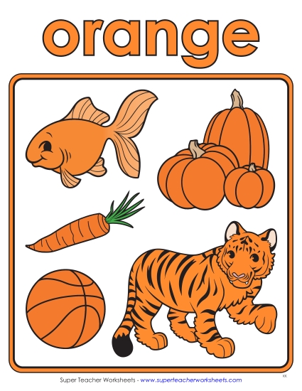 Preview image for Cartoon Anchor Chart (Orange)