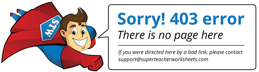 ERROR 403 - No Page Here