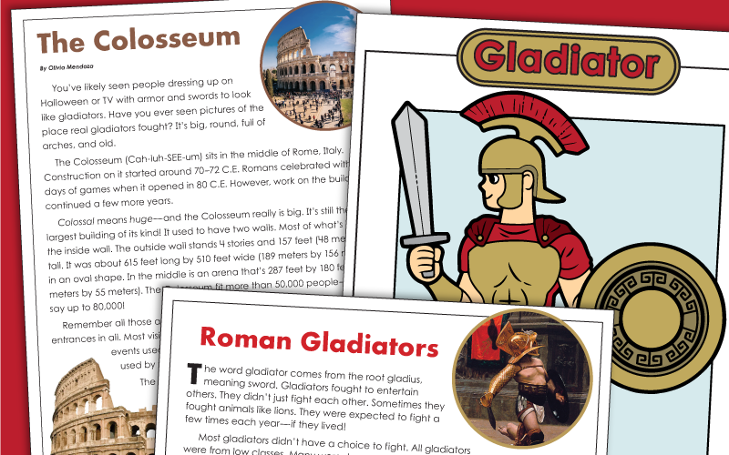 Ancient Rome Worksheets