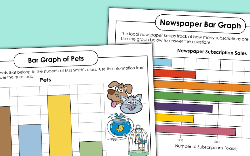 bar graph worksheets