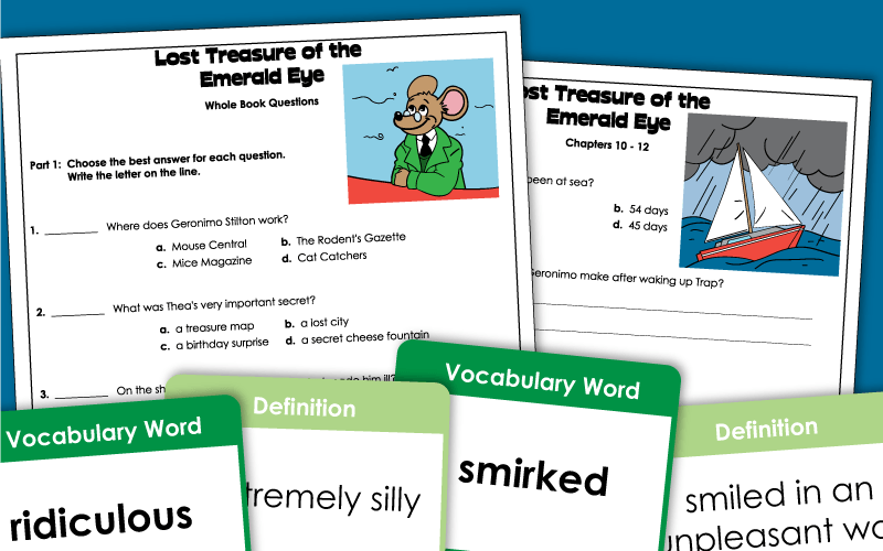 Geronimo Stilton Worksheets