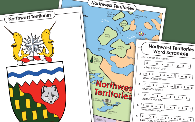 Northwest Territories Worksheets