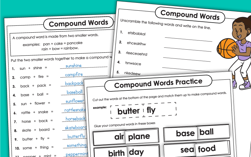 Compound Words Worksheets