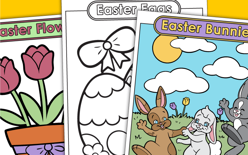 easter coloring pages Worksheets