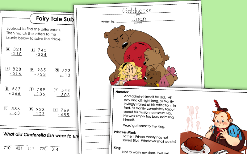 Fairy Tales - Worksheets