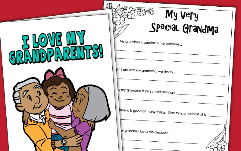 Grandparents Day Worksheets