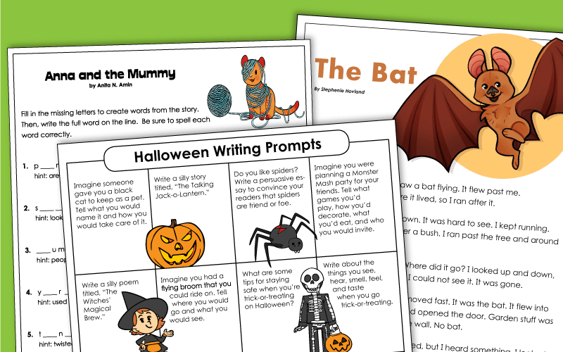 Halloween Reading Worksheets Halloween Reading Worksheets