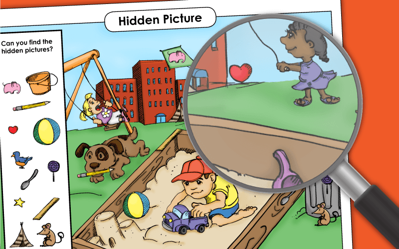 Hidden Picture Worksheets