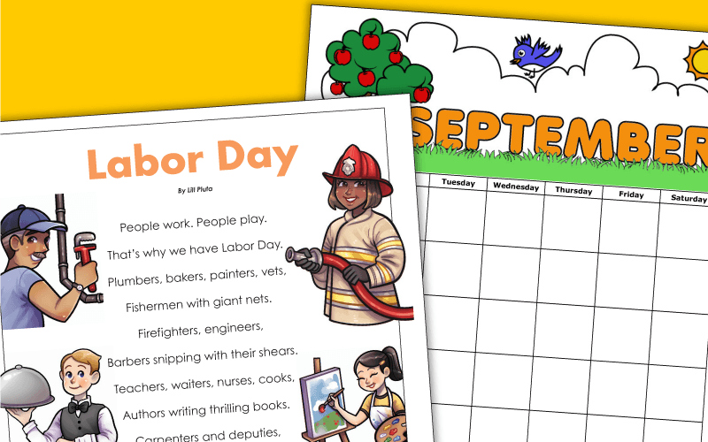 Labor Day Worksheets Labor Day Worksheets