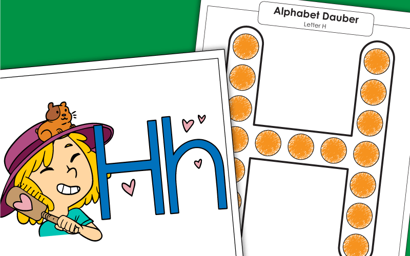 Letter H Worksheets