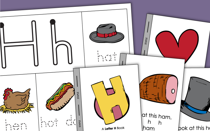 Letter H - Phonics Worksheets