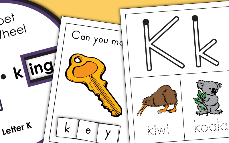 phonemic awareness phonics letter k