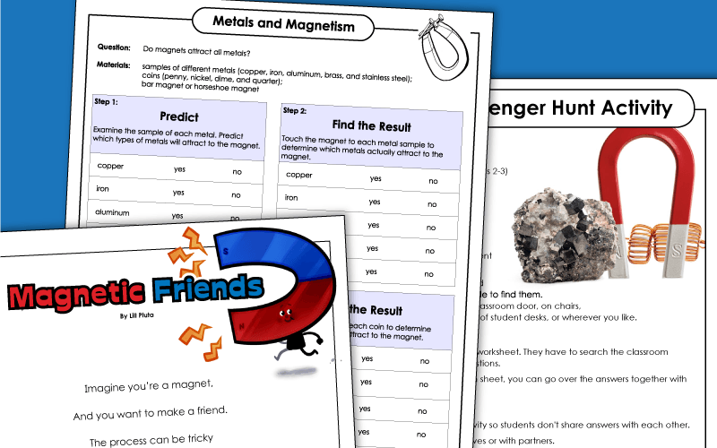 Magnetism Worksheets Magnetism Worksheets