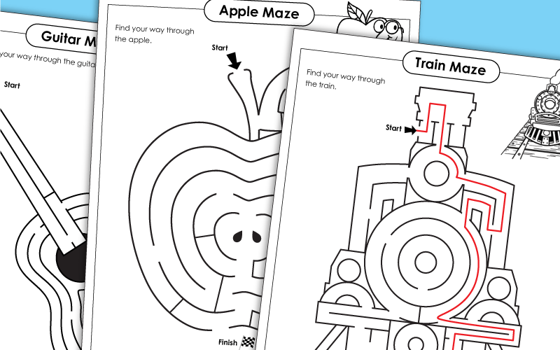 Printable Mazes