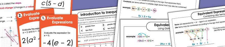 Middle School Math Worksheets