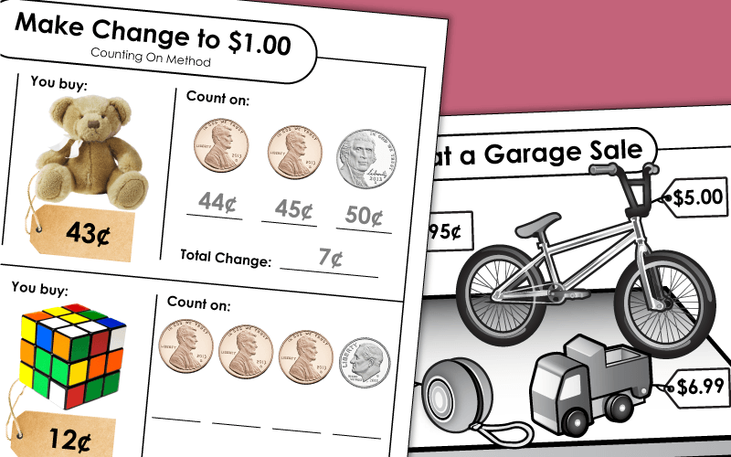 Making Change - Money Worksheets