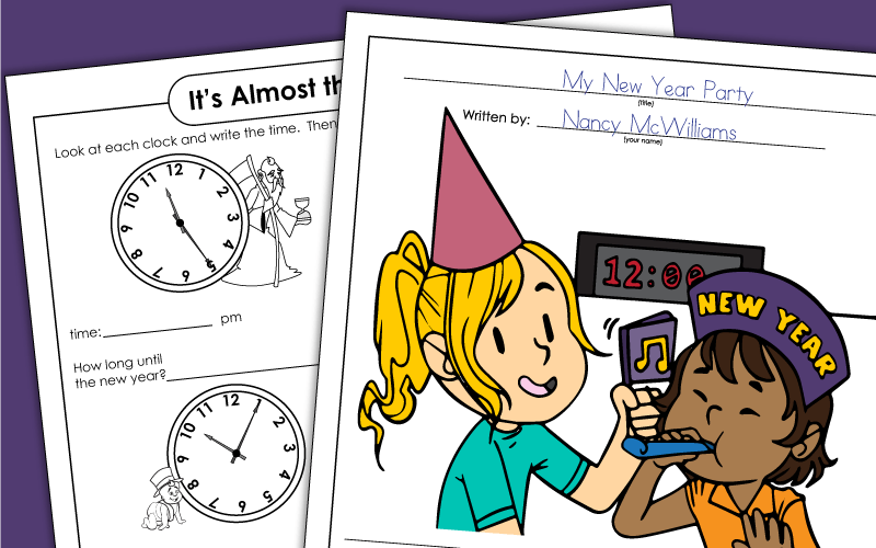 New Year Worksheets New Year Worksheets