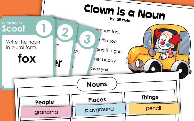 Noun Worksheets