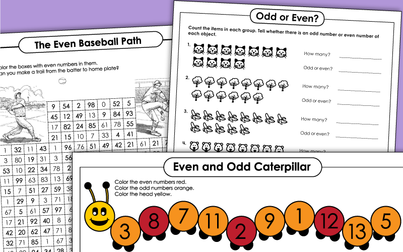 Odd and Even Worksheets
