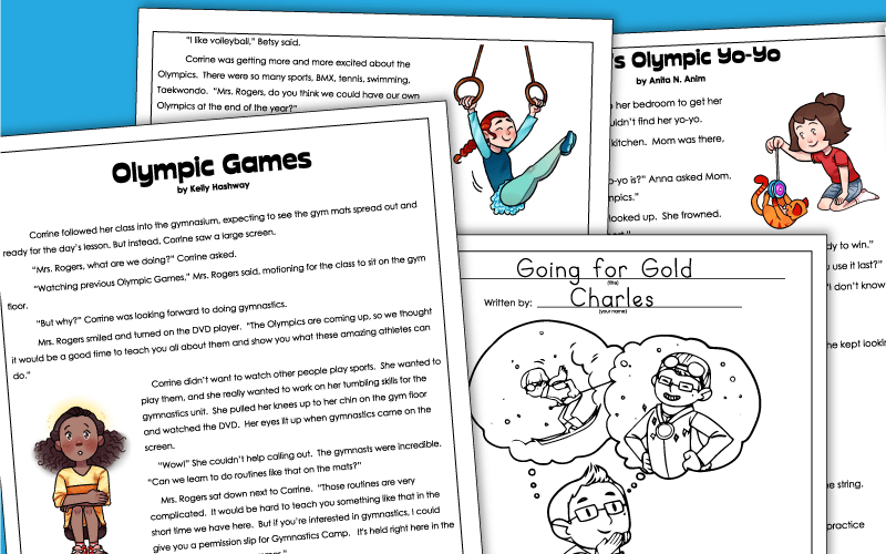 Olympics Worksheets