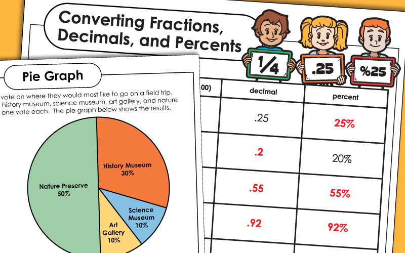 Percent Worksheets Percent Worksheets