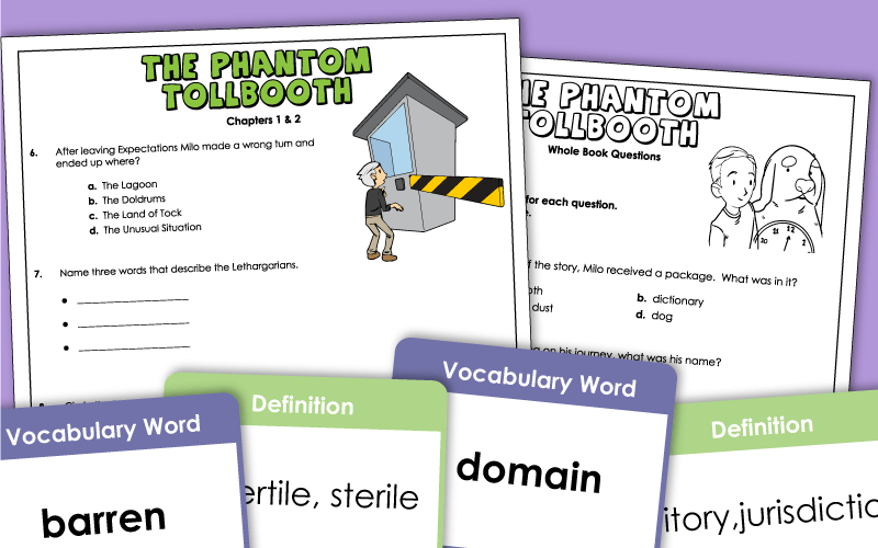 The Phantom Tollbooth Worksheets