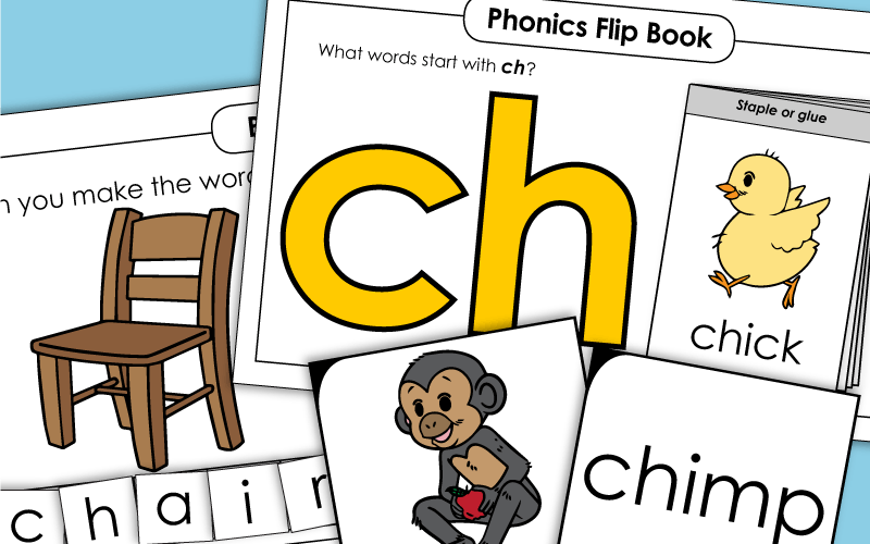 Phonics CH Worksheets