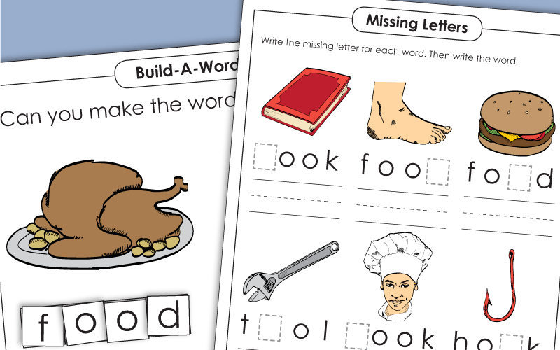 Phonics Worksheets: Short and Long OO Sounds Phonics Worksheets: Short and Long OO Sounds