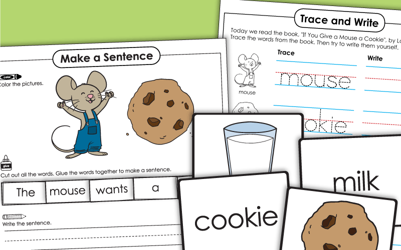 If You Give a Mouse a Cookie - Worksheets
