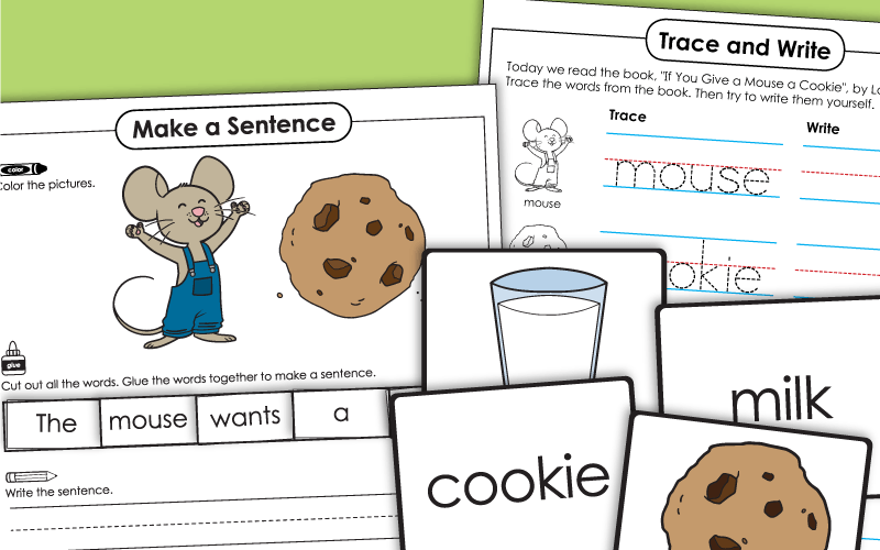 If You Give A Mouse A Cookie Printable Worksheets