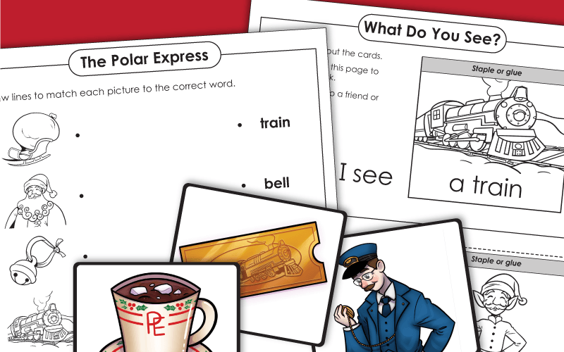 Polar Express Picture Book Worksheets