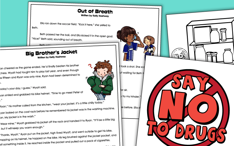 Say No to Drugs Worksheets