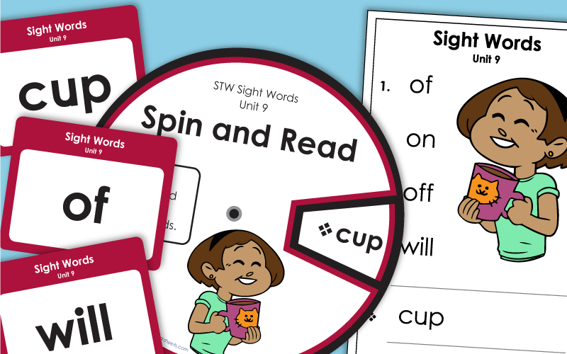 Sight Words Worksheets - Unit 9 Sight Words Worksheets - Unit 9
