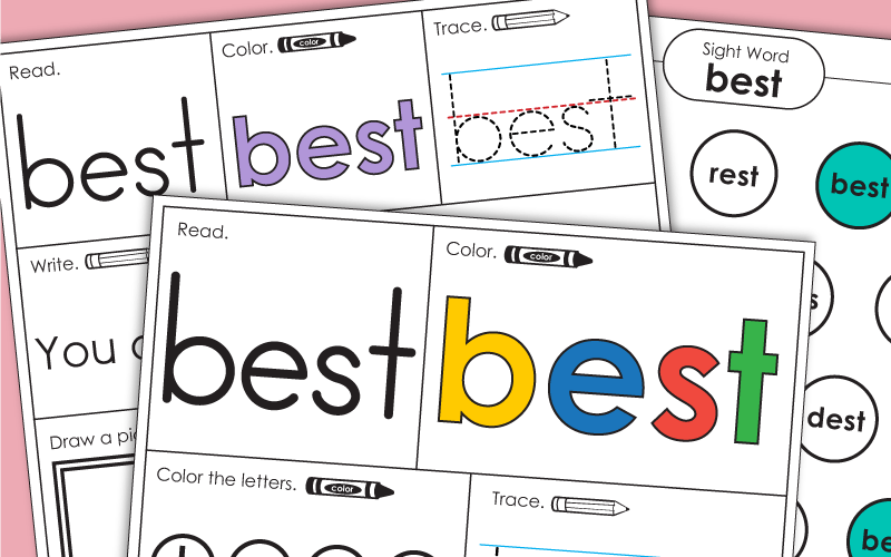 Sight Word: best