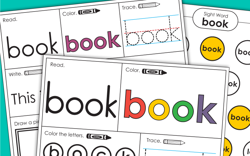 Sight Word: book