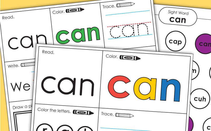 Sight Word: can