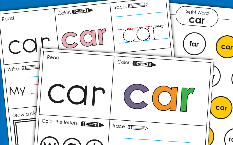 Sight Word: car