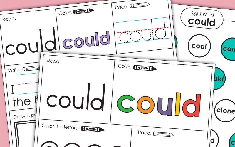 Sight Word: could