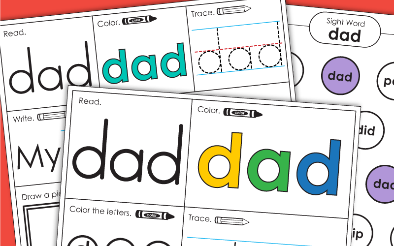 Sight Word: dad