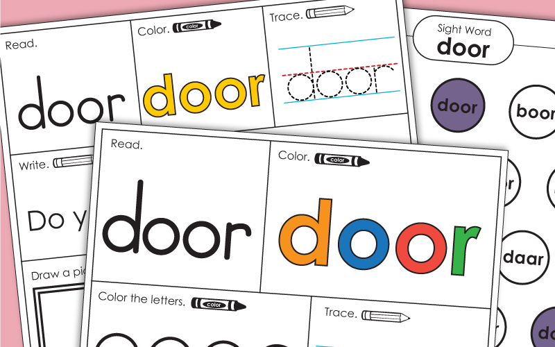 Sight Word: door