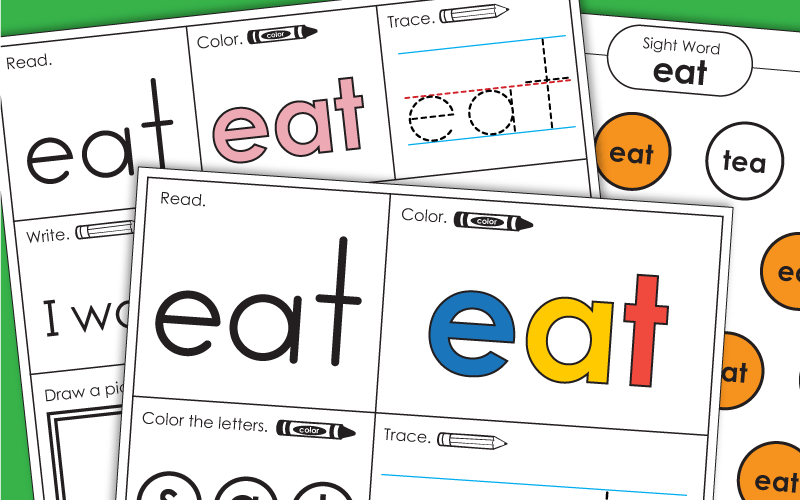 Sight Word: eat