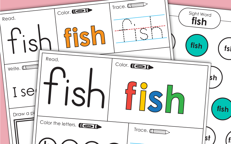 Sight Word: fish
