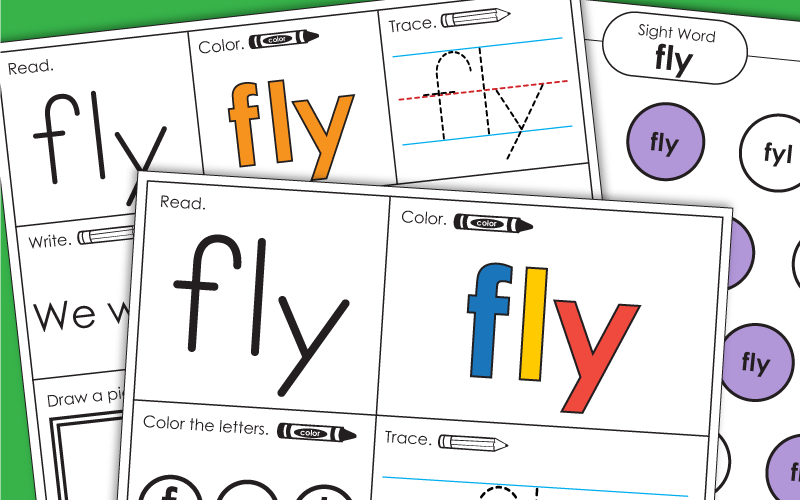 Sight Word: fly