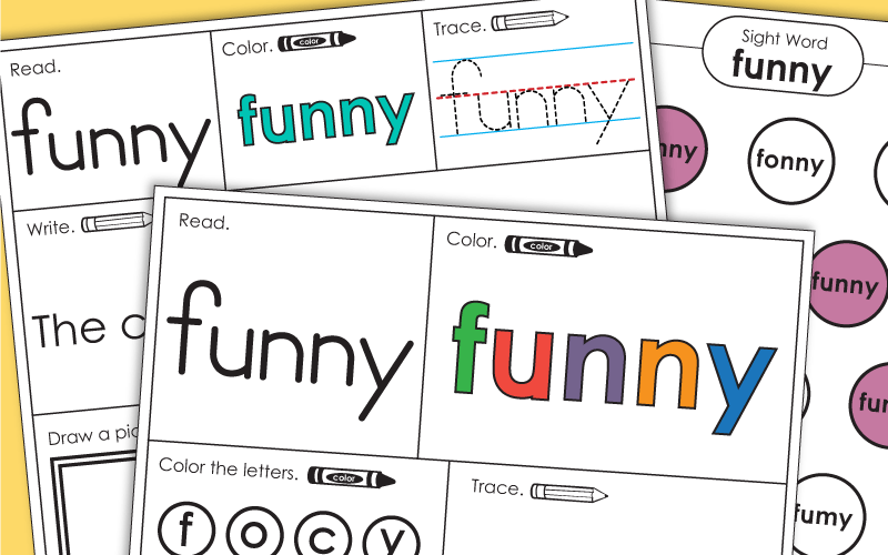 Sight Word: funny