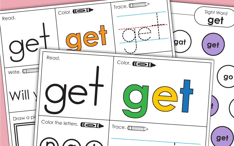 Sight Word: get