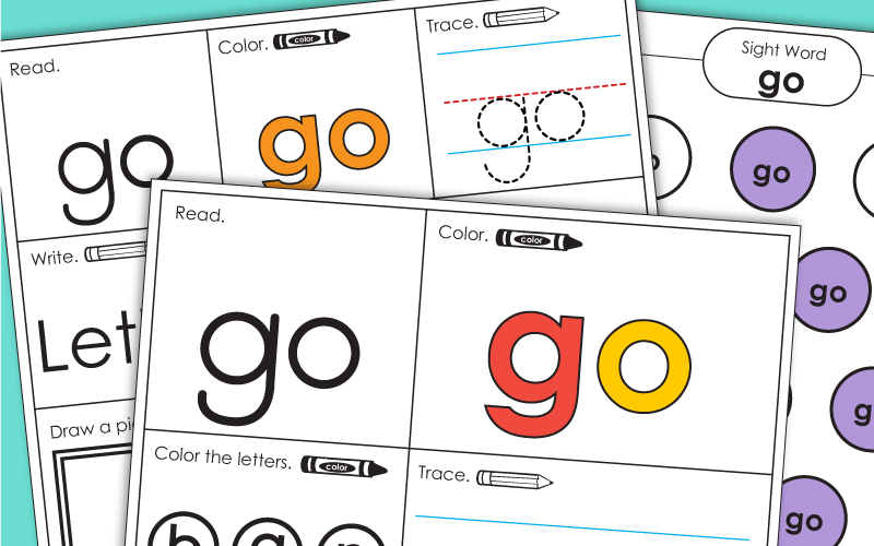 Sight Word: go