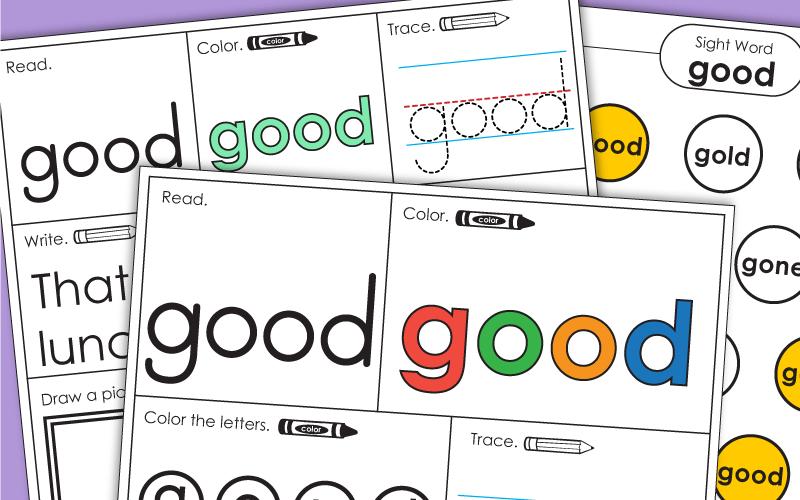 Sight Word: good