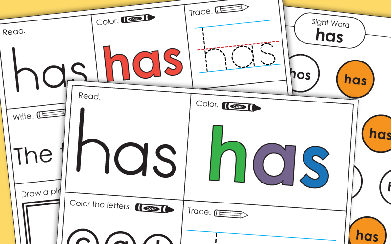 Sight Word: has