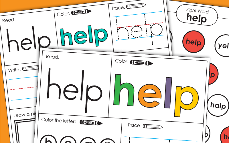 Sight Word: help