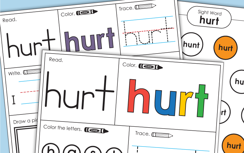 Sight Word: hurt